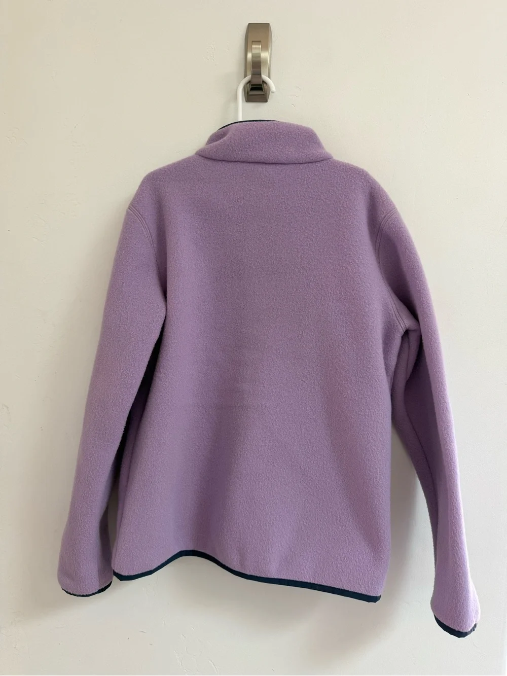 cotopaxi Lavender Fleece Jacket with Red, Pink & Cream Stripes